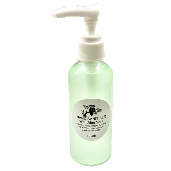 Hand Sanitiser with Aloe Vera - 100ml Pump