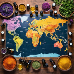 Essential Oil Sourced from Ethical Suppliers Globally