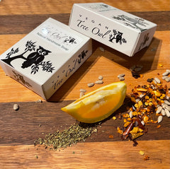 Treat yourself to a guilt-free self-care day with our vegan products!