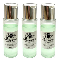 3-Pack Hand Sanitiser with Aloe Vera