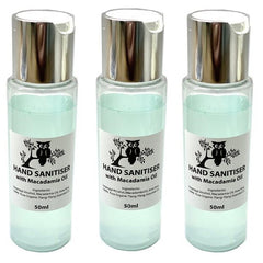 3-Pack Hand Sanitiser with Macadamia Oil